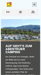 Mobile Screenshot of camping-orsingen.de