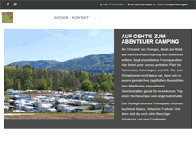 Tablet Screenshot of camping-orsingen.de